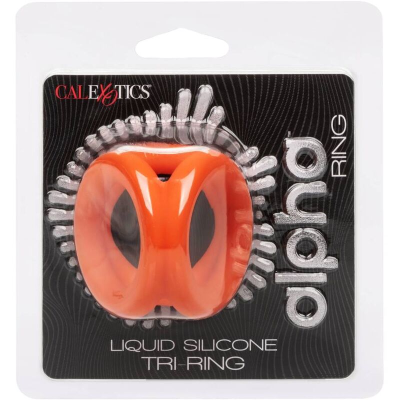 Orange tri-ring alpha