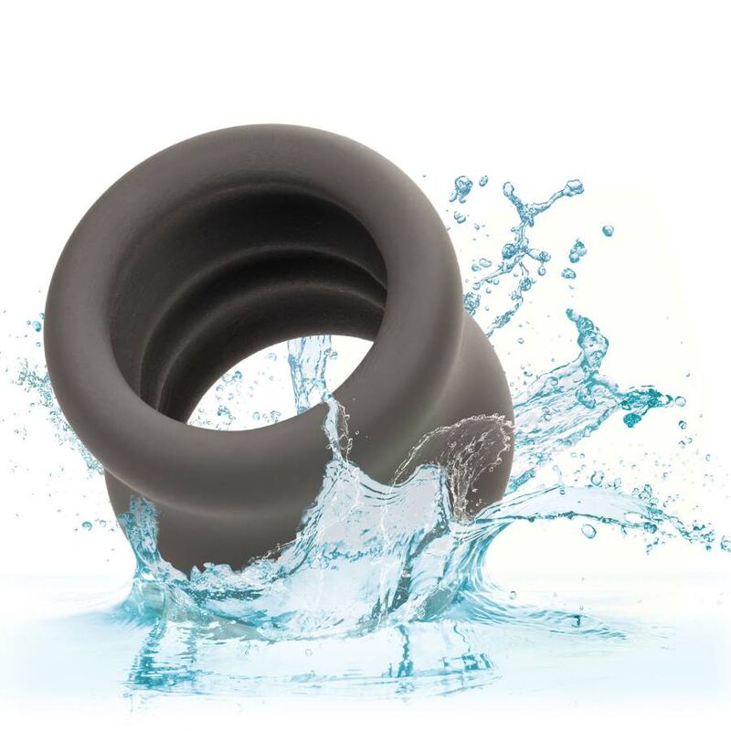 Alpha black scrotum stretching ring