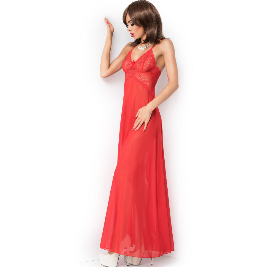 Cr 3883 babydoll large red s/m
