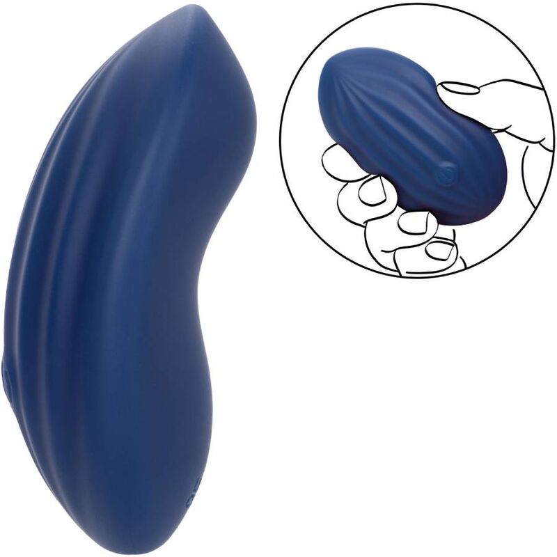 Cashmere velvet curve blue
