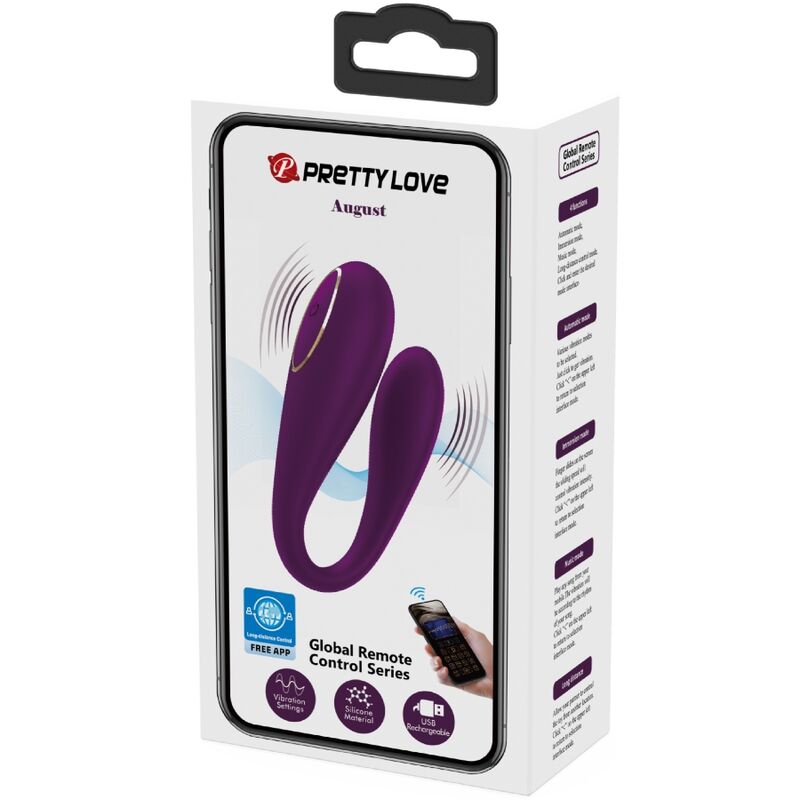 August Dual Pleasure Vibrator Global Distance