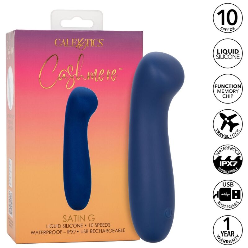 Cashmere satin g blue