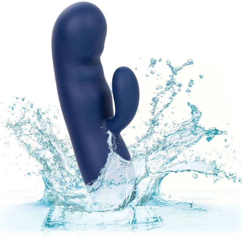 Cashmere duo silk blue