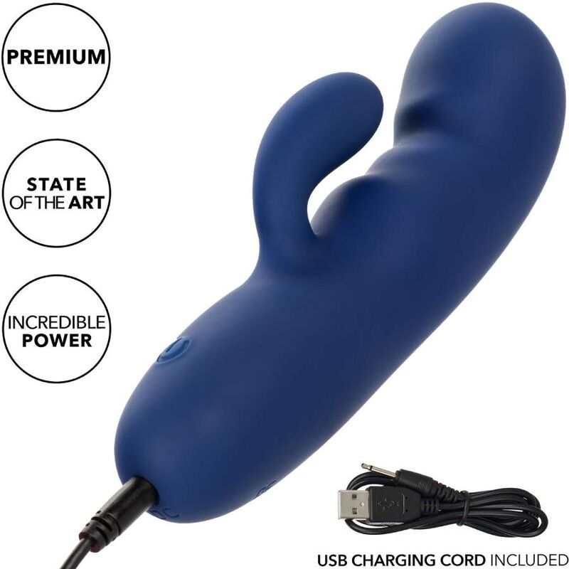 Cashmere duo silk blue