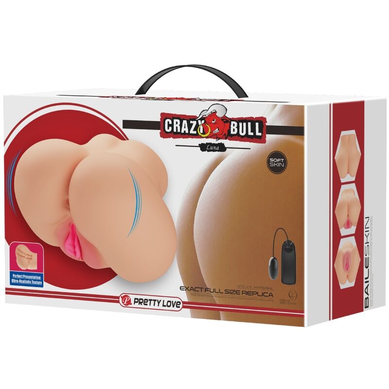 Realistic Luna Vagina and Anus Vibrator