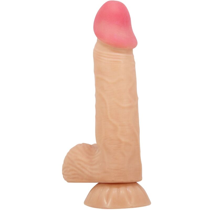 Sliding Skin Series Realistic Dildo with Suction Cup Sliding Skin 19.4 cm