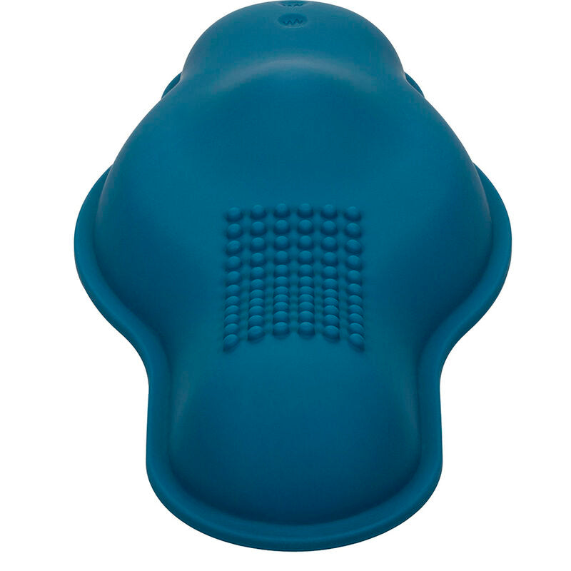 Rider massager double motor remote control blue