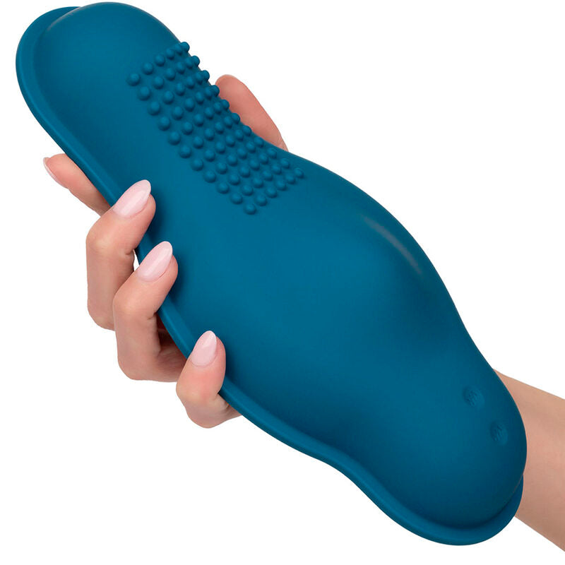 Rider massager double motor remote control blue
