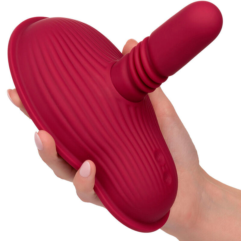 Rider massager double motor remote control red