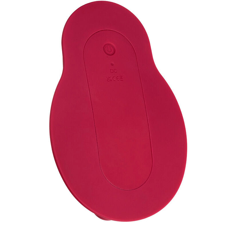 Rider massager double motor remote control red