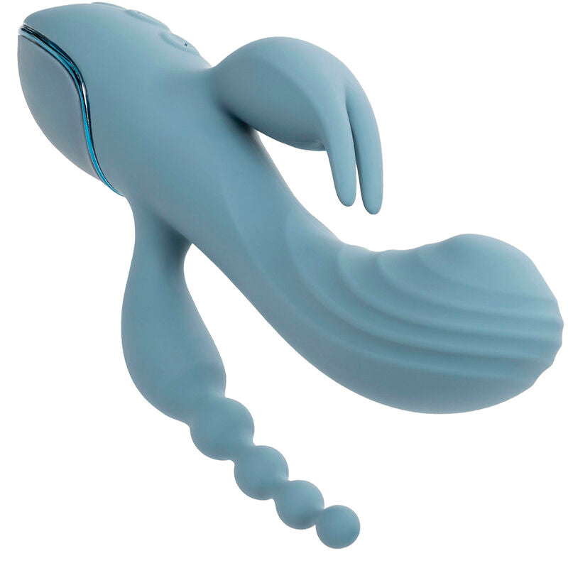 Triple Ecstasy Vibrator Grey