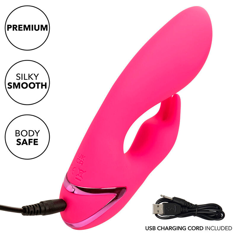 So. Cal Sunshine Rabbit Fuchsia Vibrator by California Dreaming