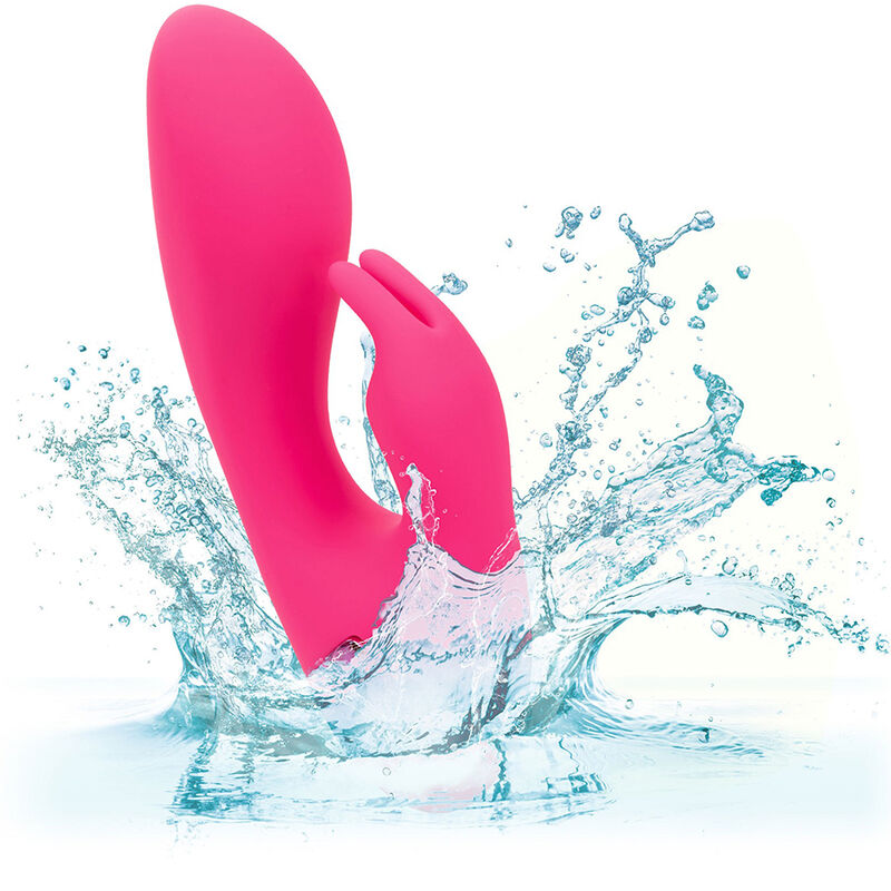 So. Cal Sunshine Rabbit Fuchsia Vibrator by California Dreaming