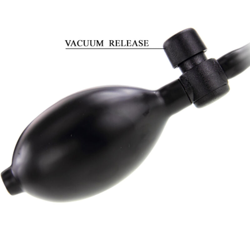 Gode réaliste gonflable avec ventouse 15 cm