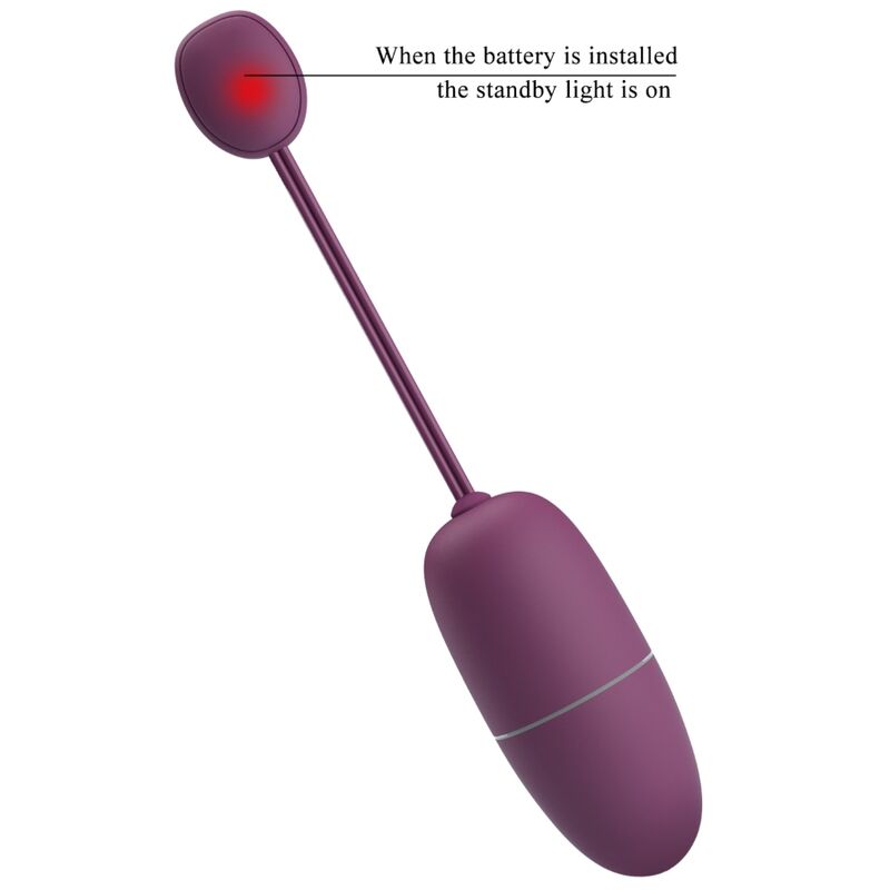 Nymph app-controlled vibrating egg lilac