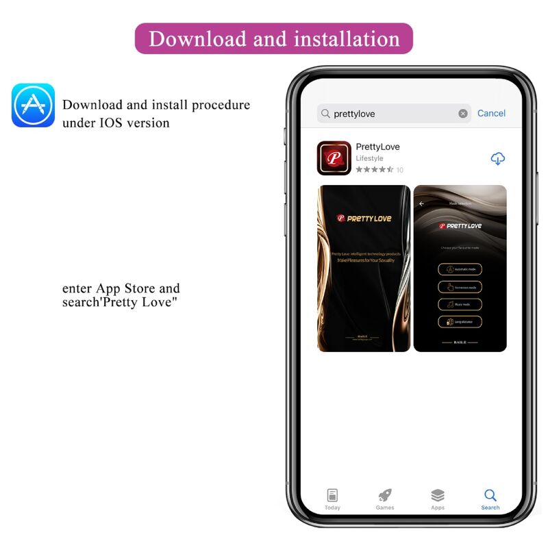 Nymph app-controlled vibrating egg lilac