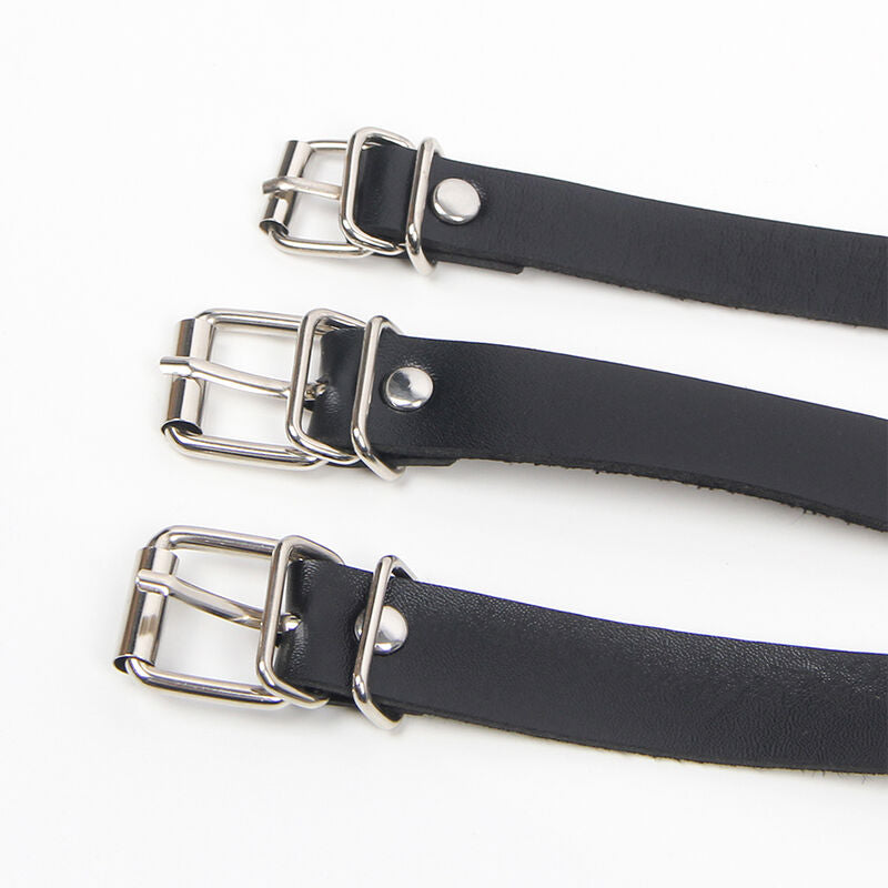 Corset harness with chain detail one size