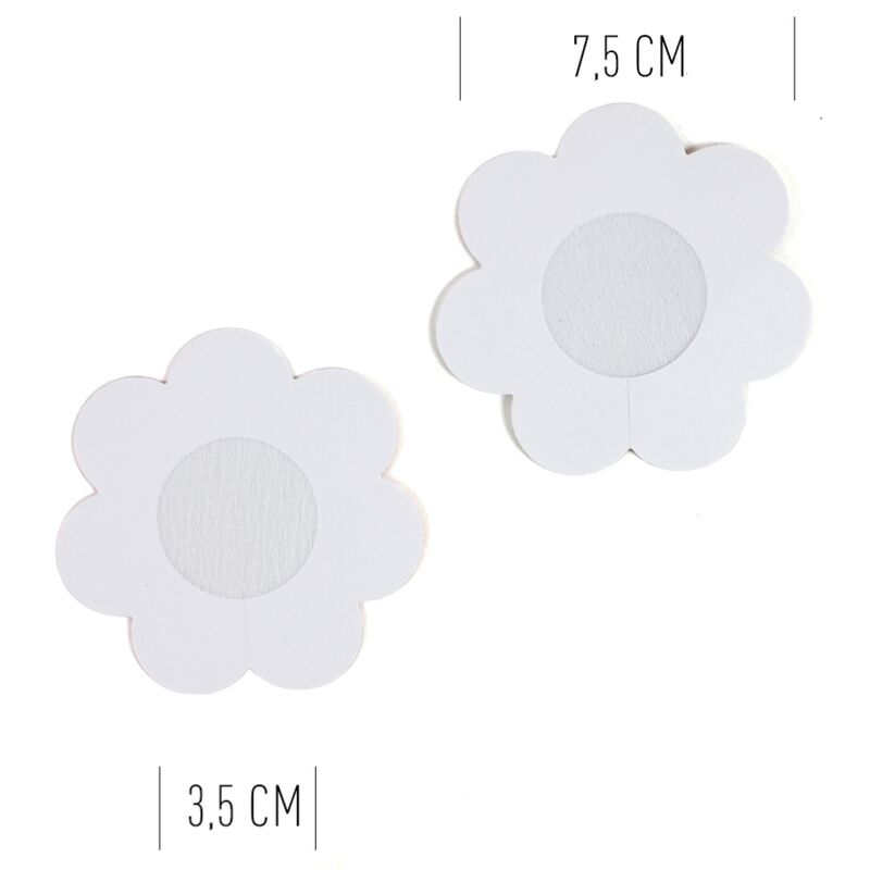 Secret play- wow tits! flower nipple covers
