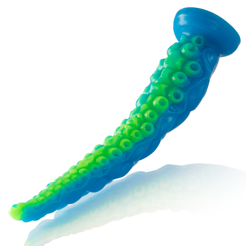 Scylla Large Size Fluorescent Thin Tentacle Dildo