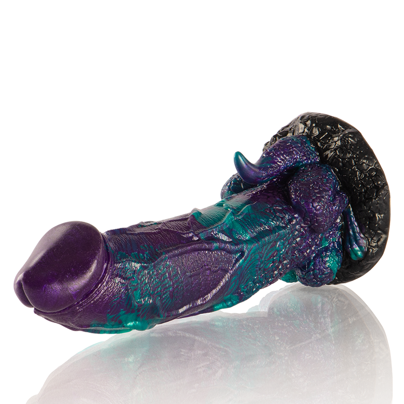 Large Scaled Double Pleasure Basil Dildo