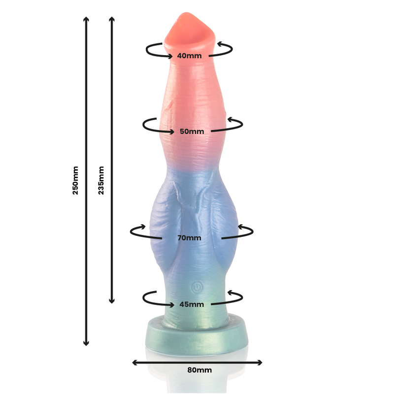 Arion Symphony of Pleasure Dildo with Rechargeable Remote Control