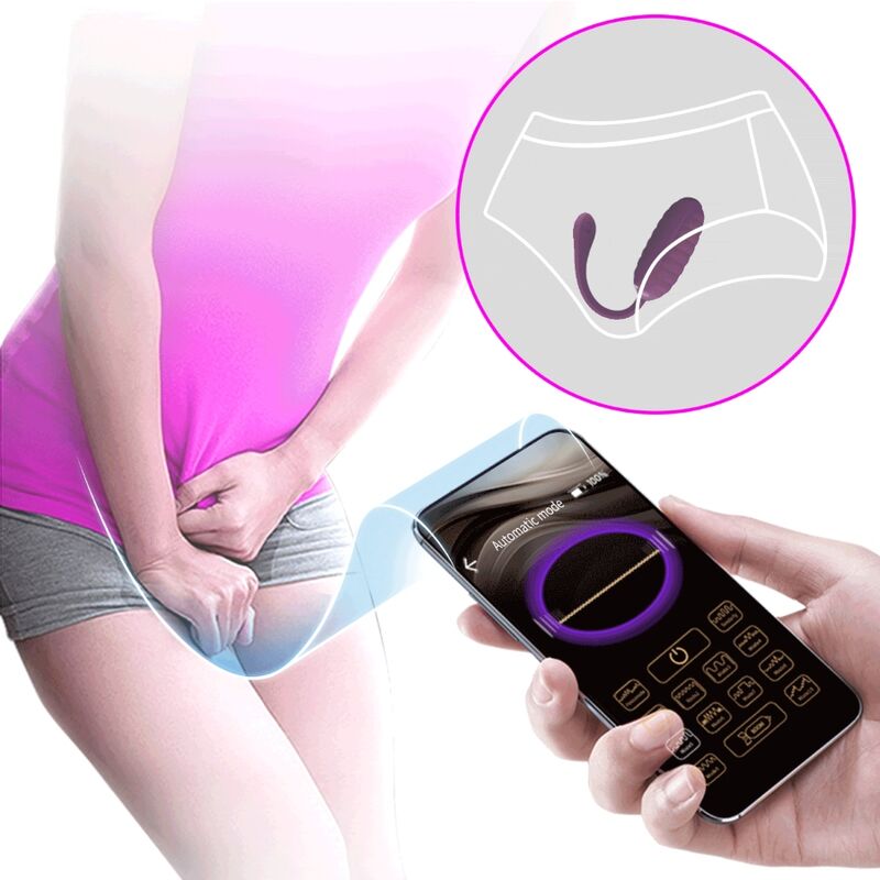 Casper Purple Rechargeable Vibrating Egg