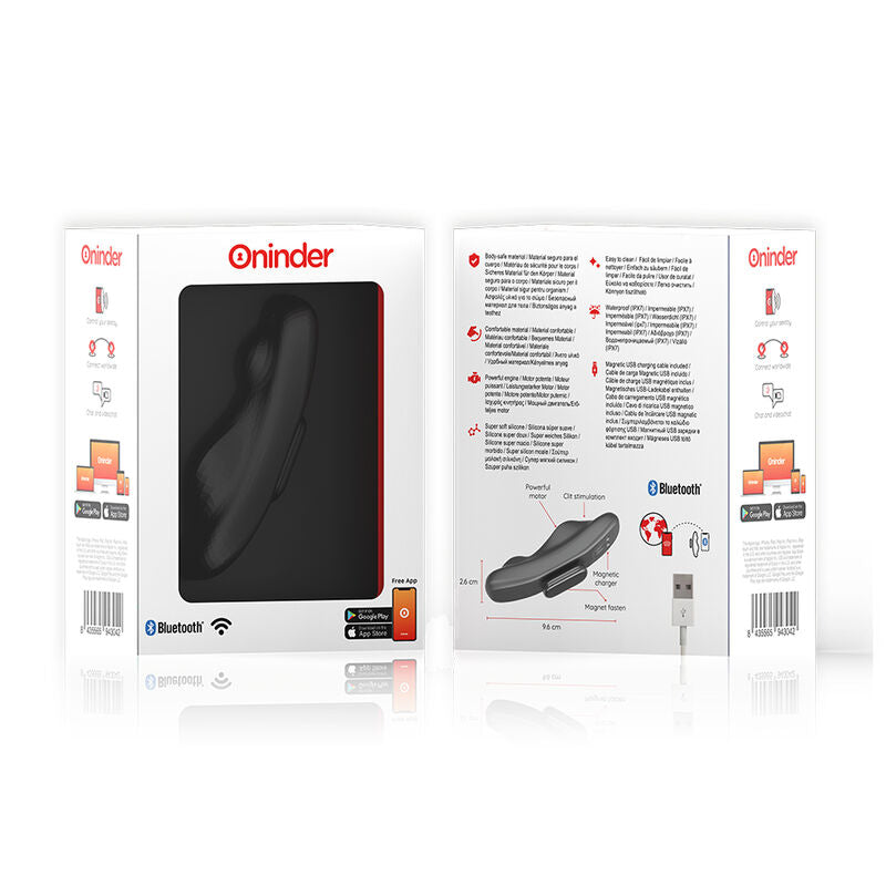 Manila Panty 9 Speed Rechargeable Vibrator 9.6cm x 2.6cm - Free App