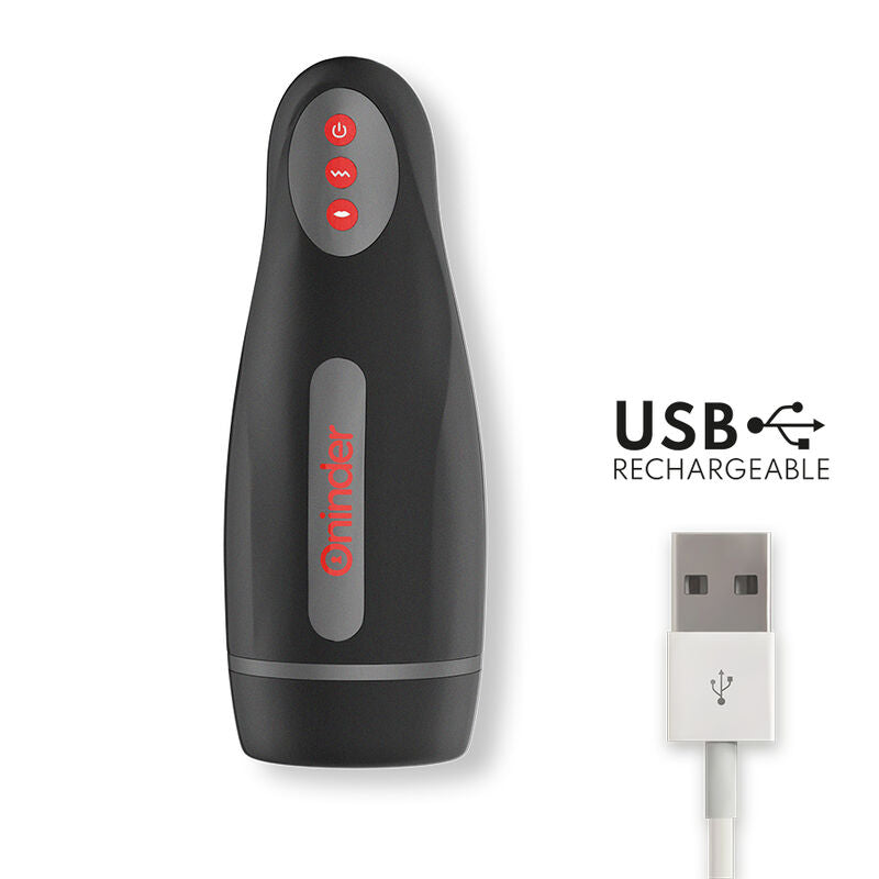 Seoul 10 Speed Rechargeable Male Masturbator - Free App