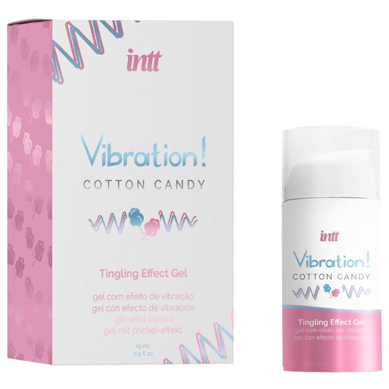 Powerful Cotton Candy Liquid Vibrator Gel Intimate Stimulant 15ml