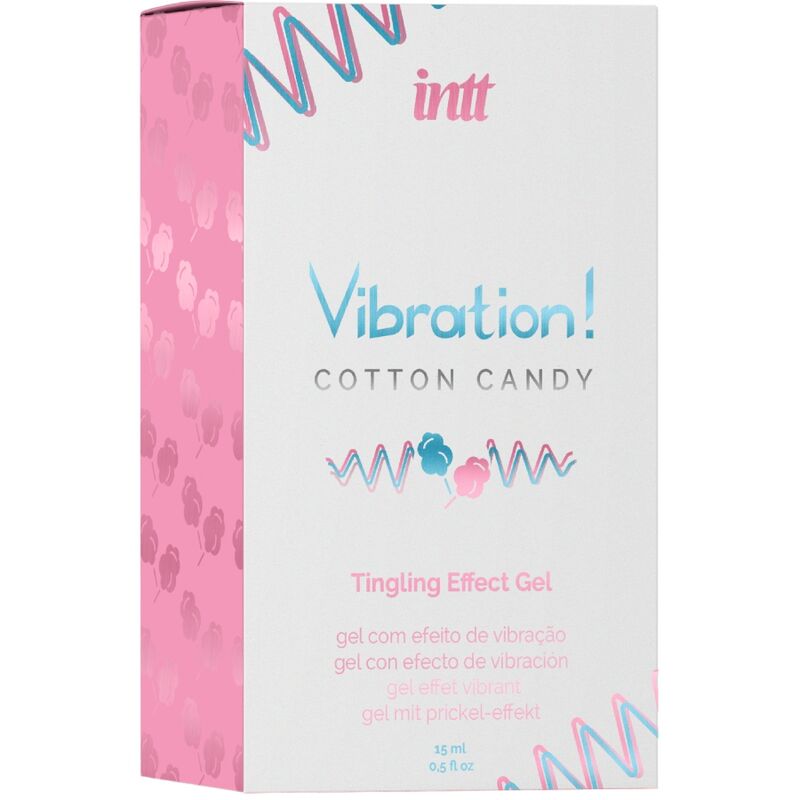 Powerful Cotton Candy Liquid Vibrator Gel Intimate Stimulant 15ml