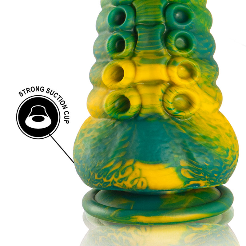 Cetus Green Tentacle Dildo Large Size