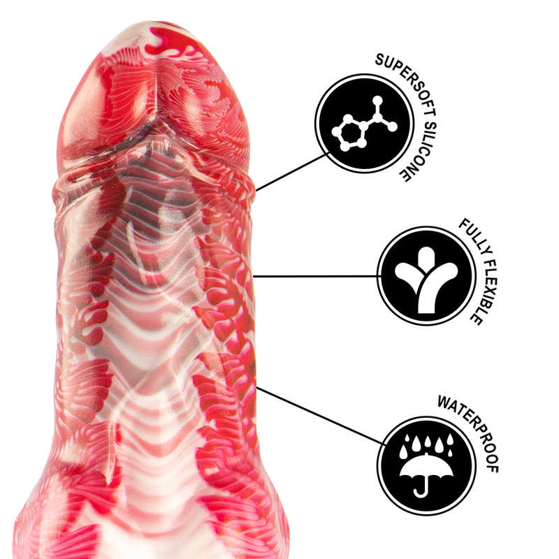 Helios dildo with heat and testicular ecstasy