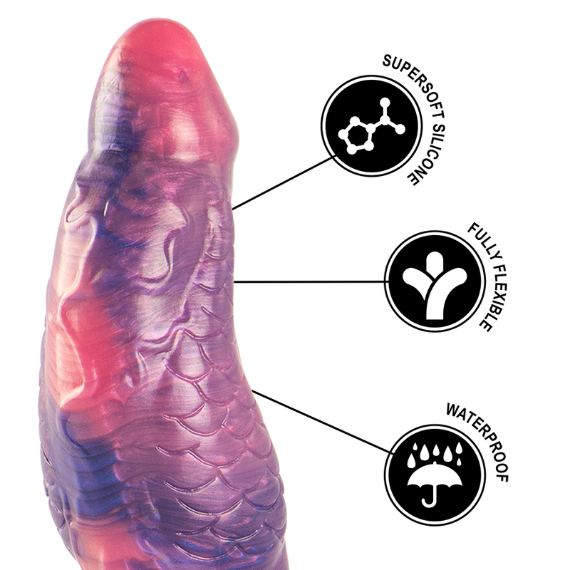 Petrifying pleasure medusa dildo
