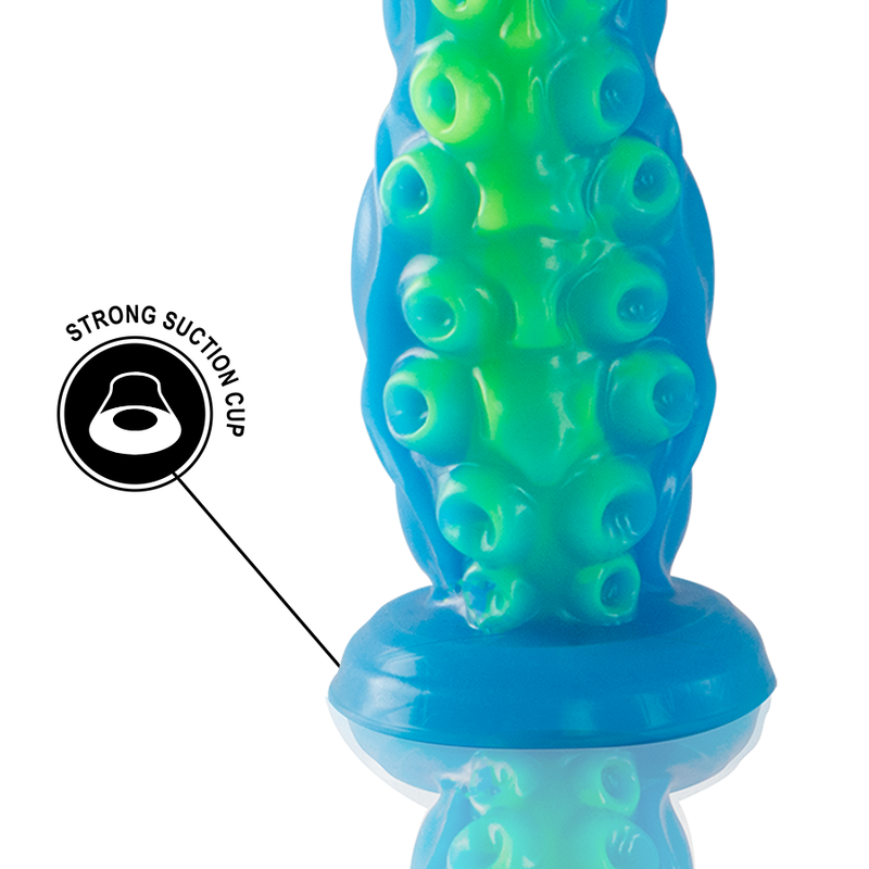 Scylla Large Size Fluorescent Thin Tentacle Dildo