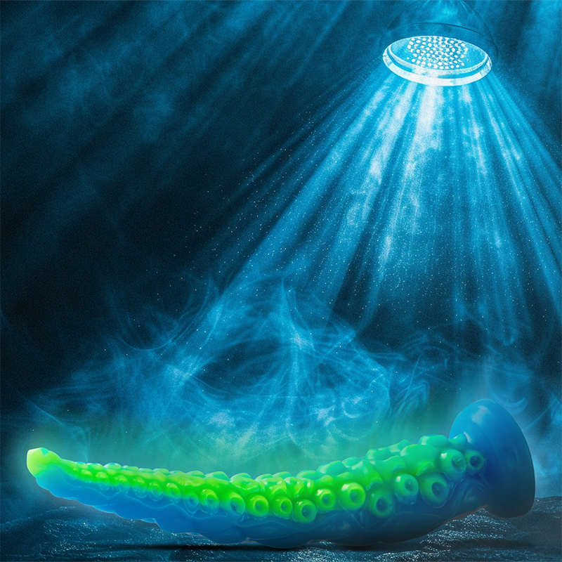 Scylla Large Size Fluorescent Thin Tentacle Dildo