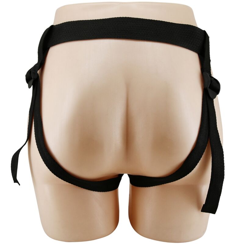 Mavis universal panty harness with 19 cm natural dildo