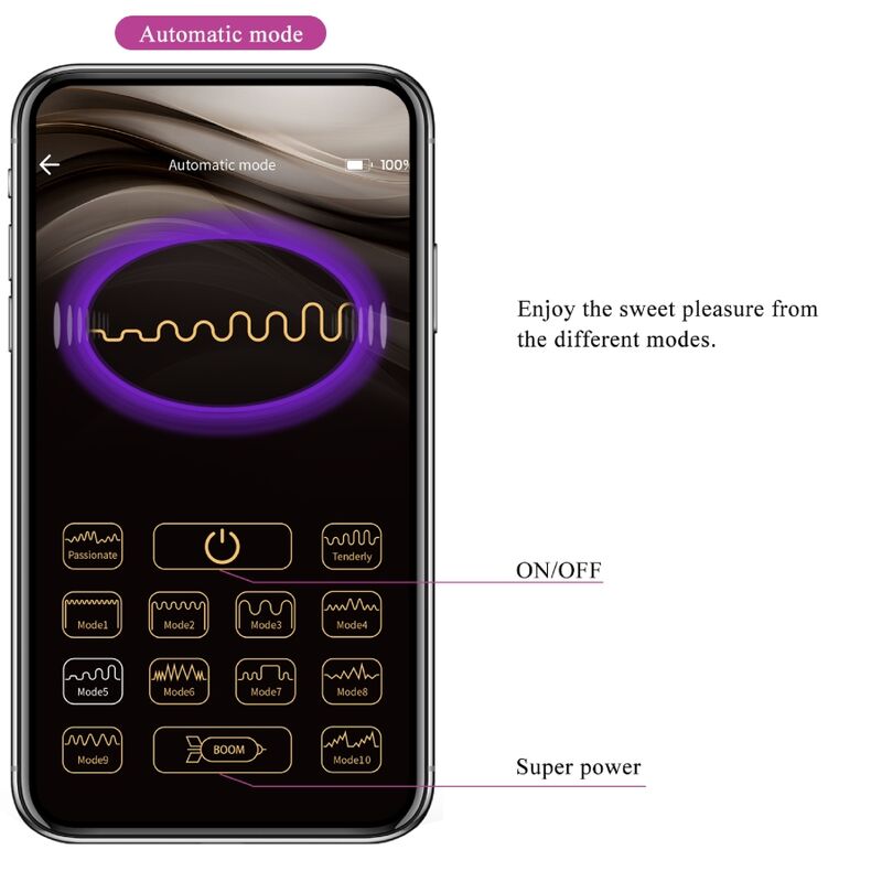 Ethan Rechargeable Vibrator Purple