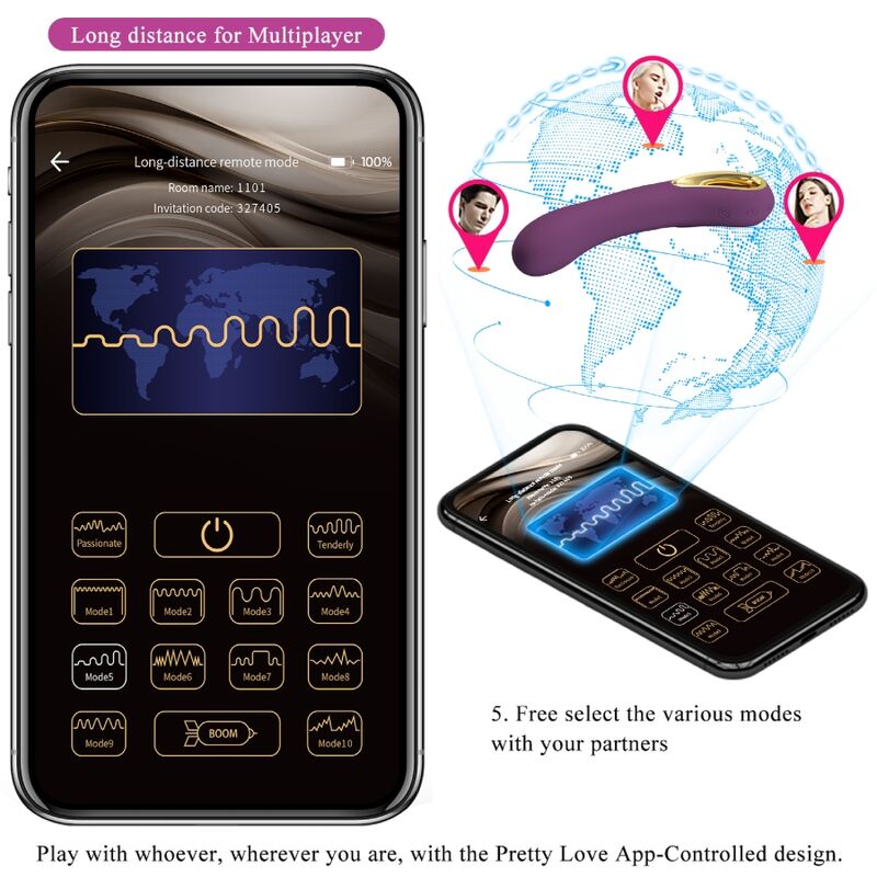 Ethan Rechargeable Vibrator Purple