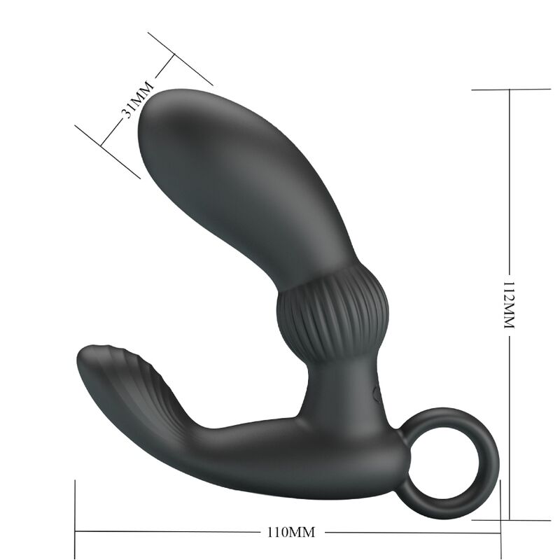 Cayla black anal massager vibrator