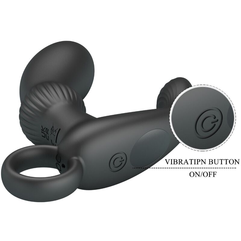 Cayla black anal massager vibrator