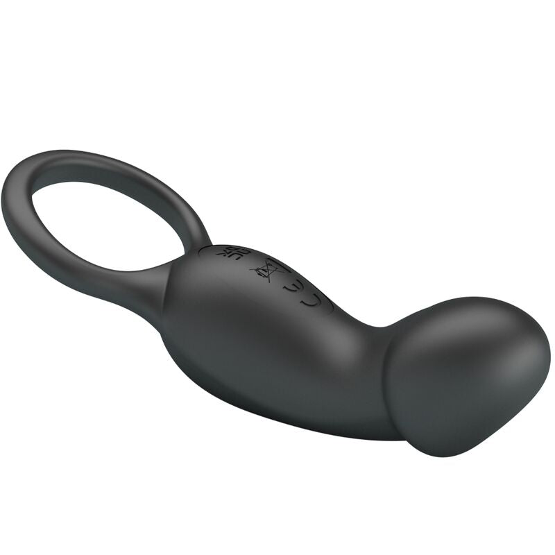 Anneau anal et vibrateur warren noir