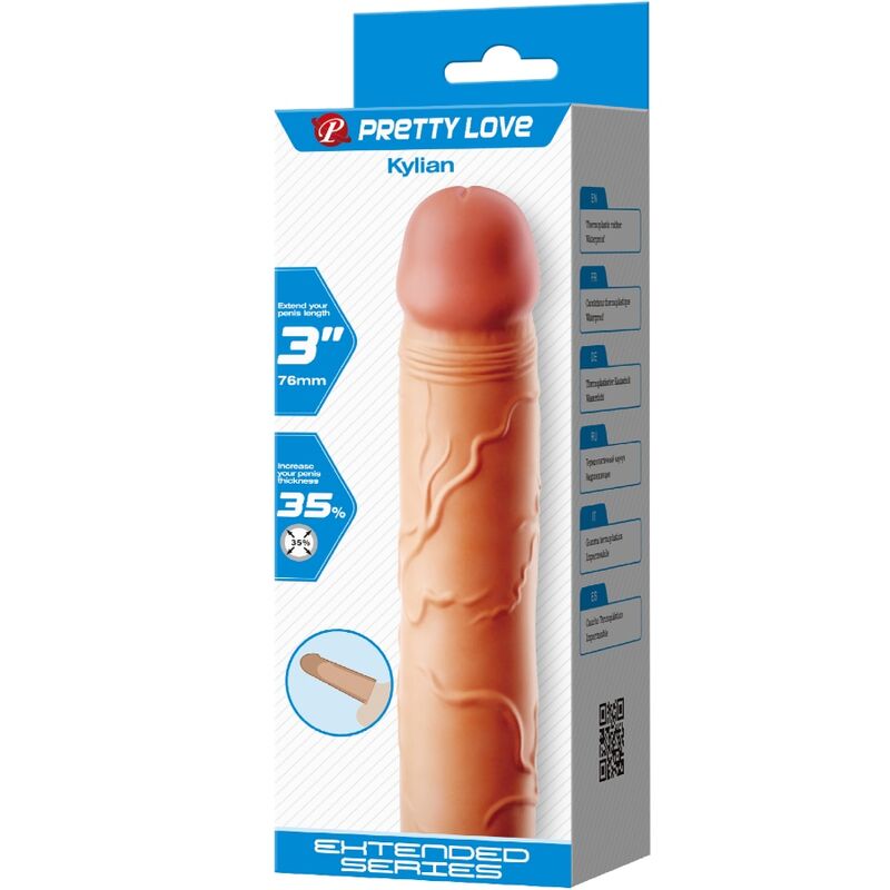 Kylian Extending Stimulating Pen Cover