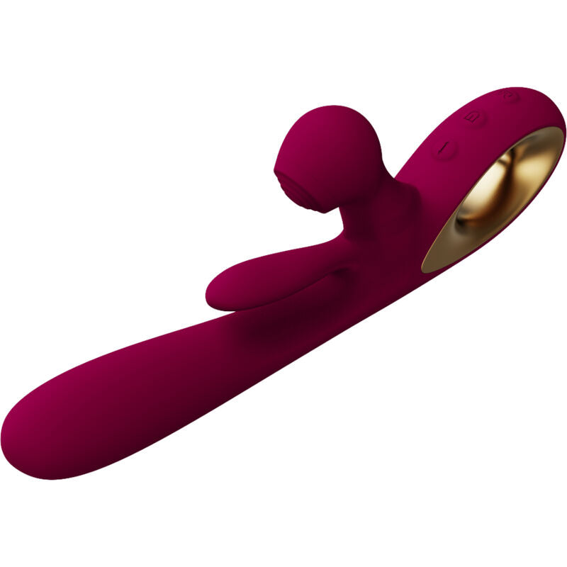 Vibrator impact swing &amp; double stimulator model 1 burgundy