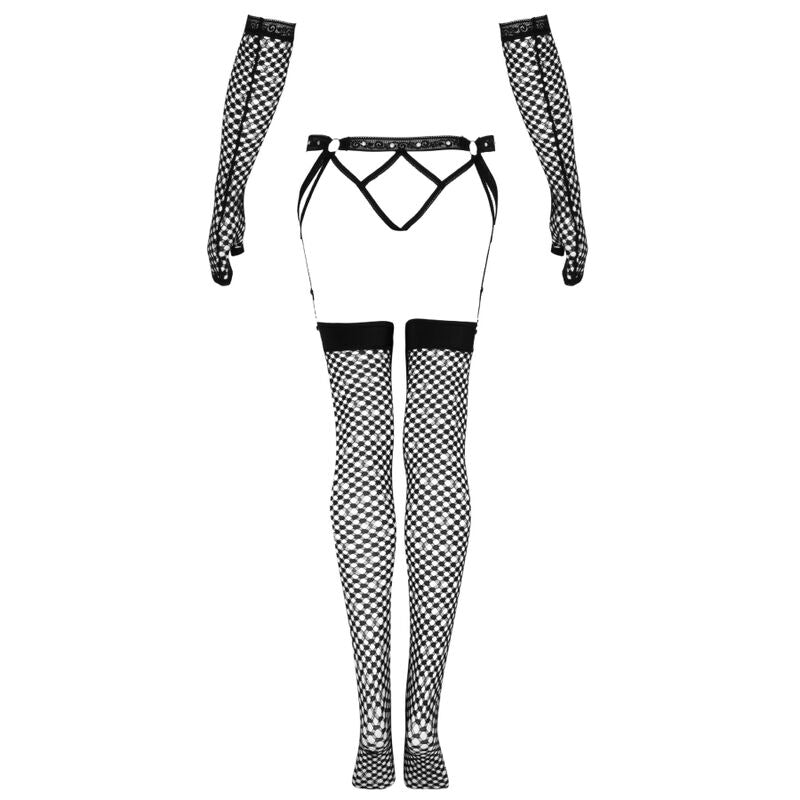 Nemalia set leaguero + medias + gloves black