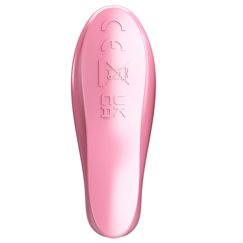 Leaf Vibrating Nipple Clamps Pink