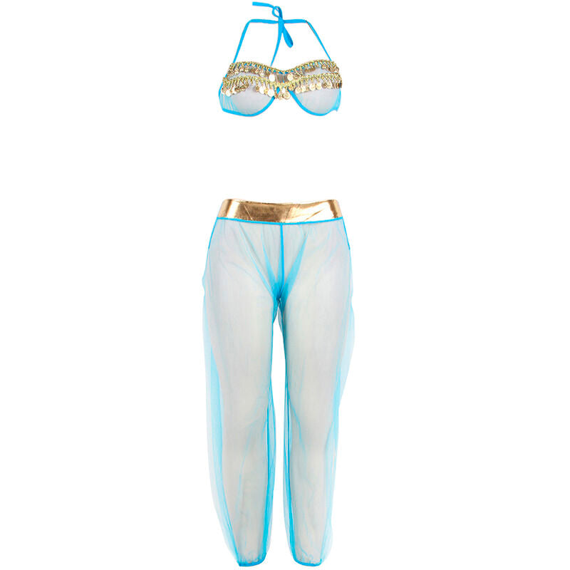 Set of lenceria india style azul s/m