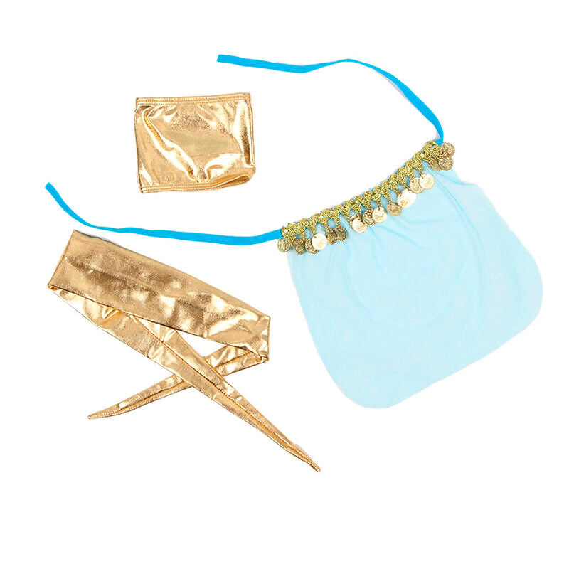 Set of lenceria india style azul s/m