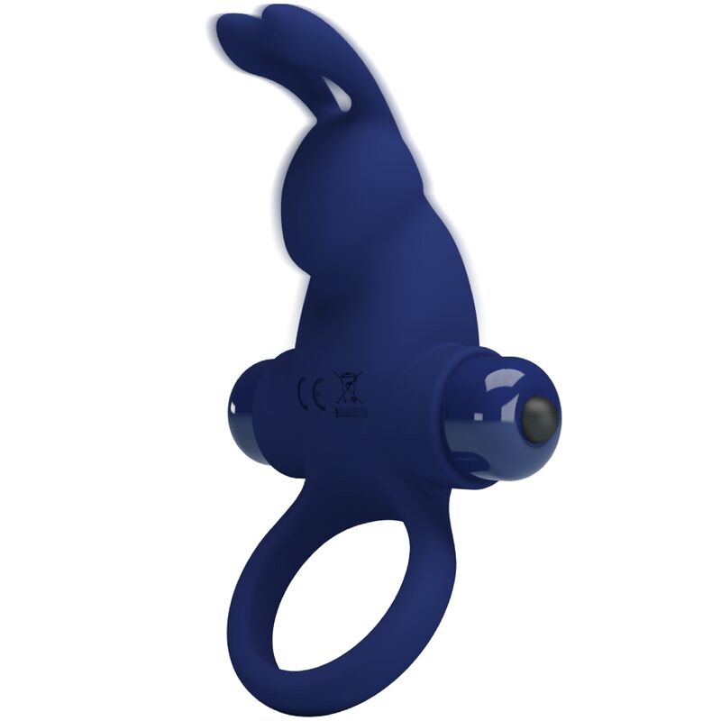 Jiro bague lapin avec vibration bleu