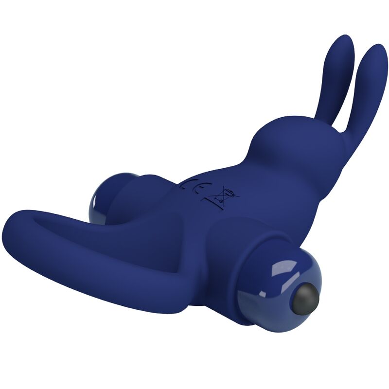 Jiro bague lapin avec vibration bleu