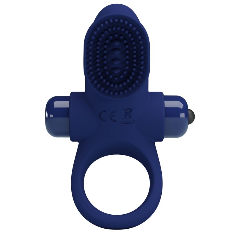 Palle anneau vibrant bleu